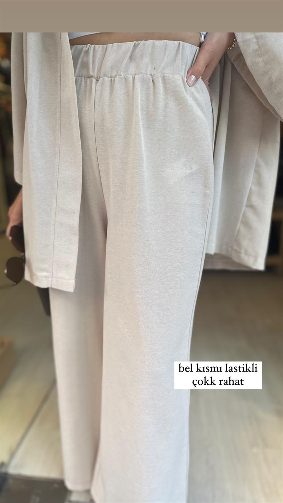 Keten Kimonolu Takım