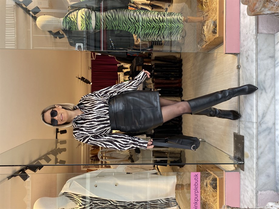 Zebra Desen Gömlek