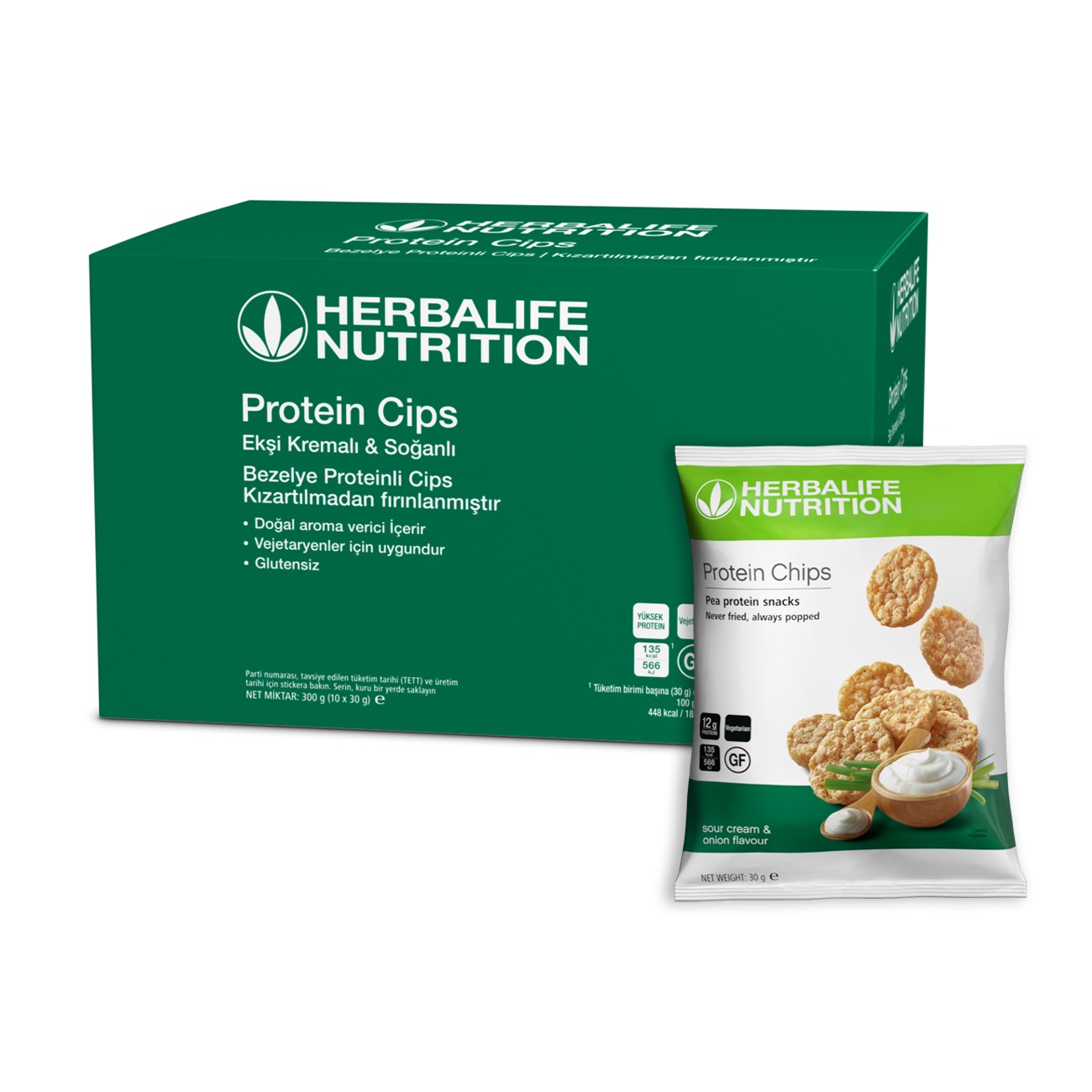 Herbalife Ekşi Kremalı & Soğanlı Cips