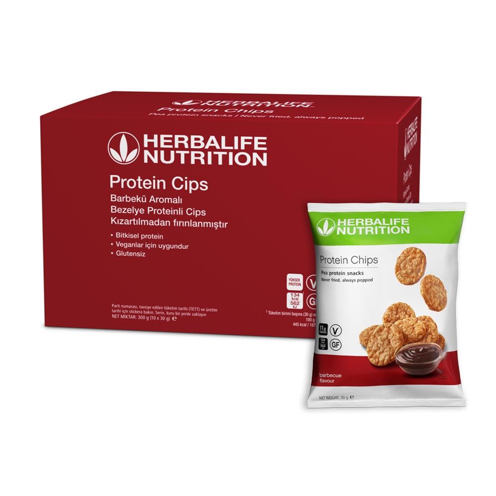 Herbalife Protein Cips 10'lu koli barbekü