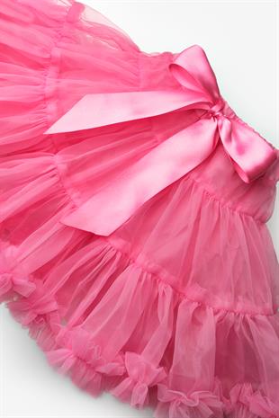 Fuşya  Kız Çocuk Tütü Etek - Bonita