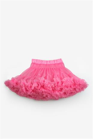 Fuşya  Kız Çocuk Tütü Etek - Bonita