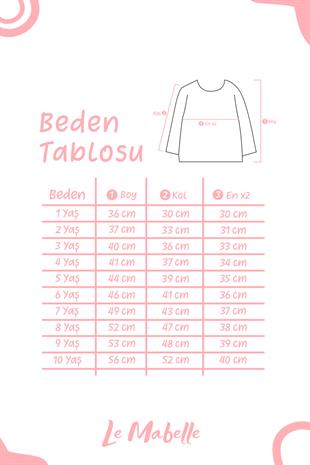 Kırmızı  Atatürk Baskılı Kız Çocuk Tişört