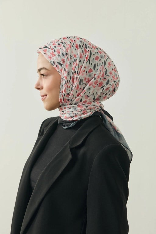 Lumea Pamuk Eşarp Siyah