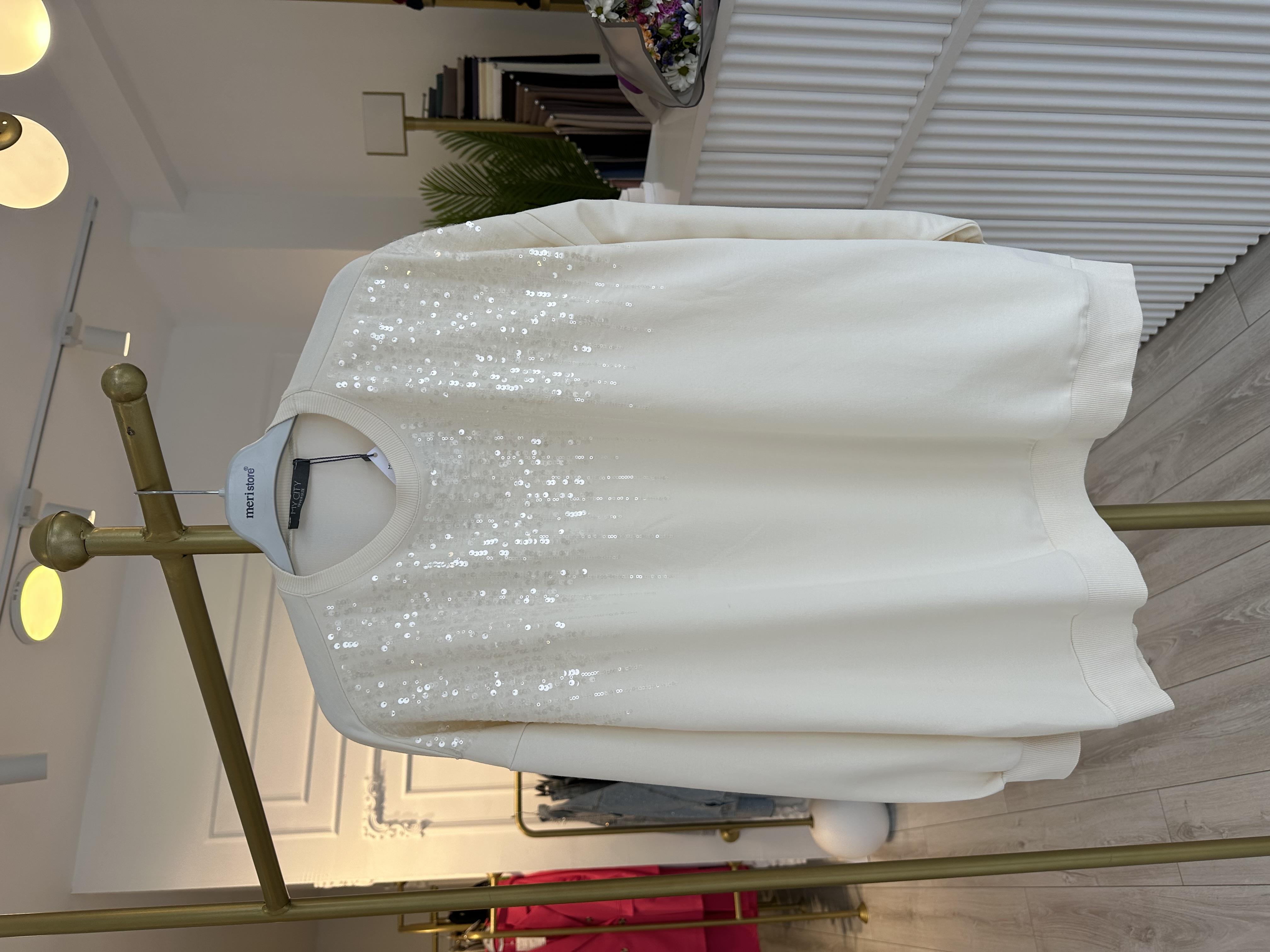 PARLA KREM SWEATSHIRT 