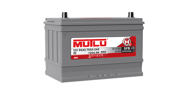 12 V 90 AH YÜKSEK TERS MUTLU AKÜ