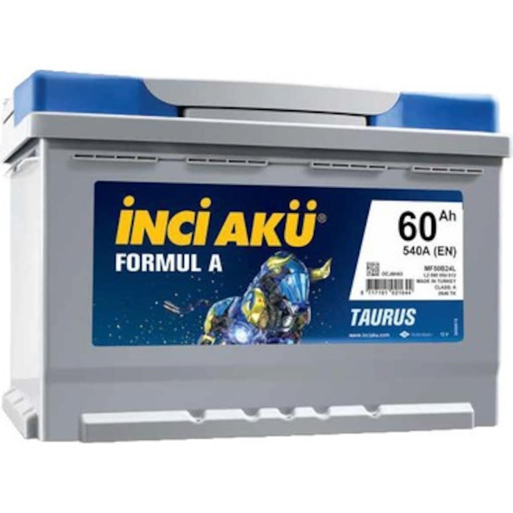 12V 60 Ah (Amper) Inci Akü 2 Yıl Garantili / 462617942
