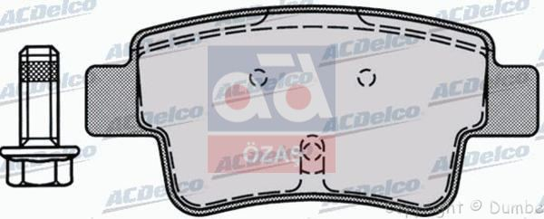Arka Balata Takımı Fiat Punto Opel Corsa D 06- Apetech Ap1681