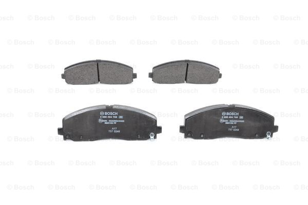 Bosch Ön Balata Takım Fiat Freemont 2.0-2.4 Jtd 2011- 986494769