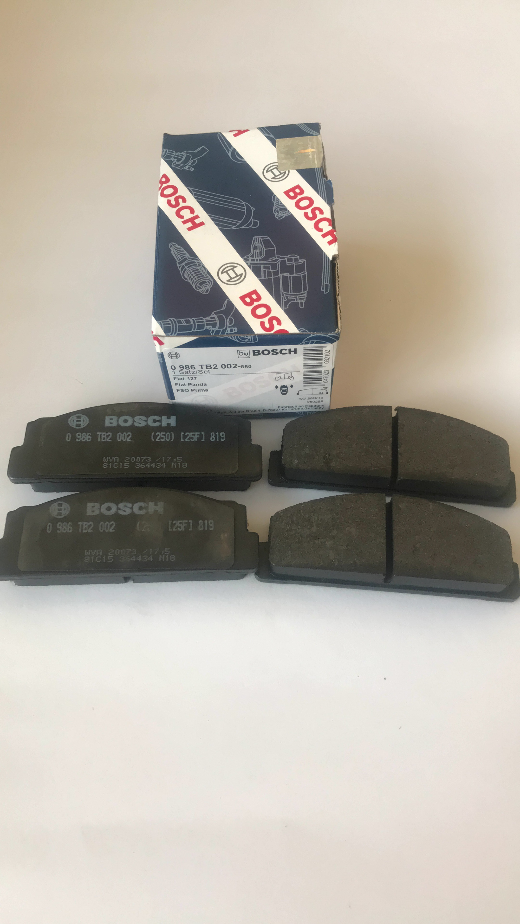 Bosch Tb2002 Tofaş M131 Doğan Kartal Şahin Ön Fren Balatası