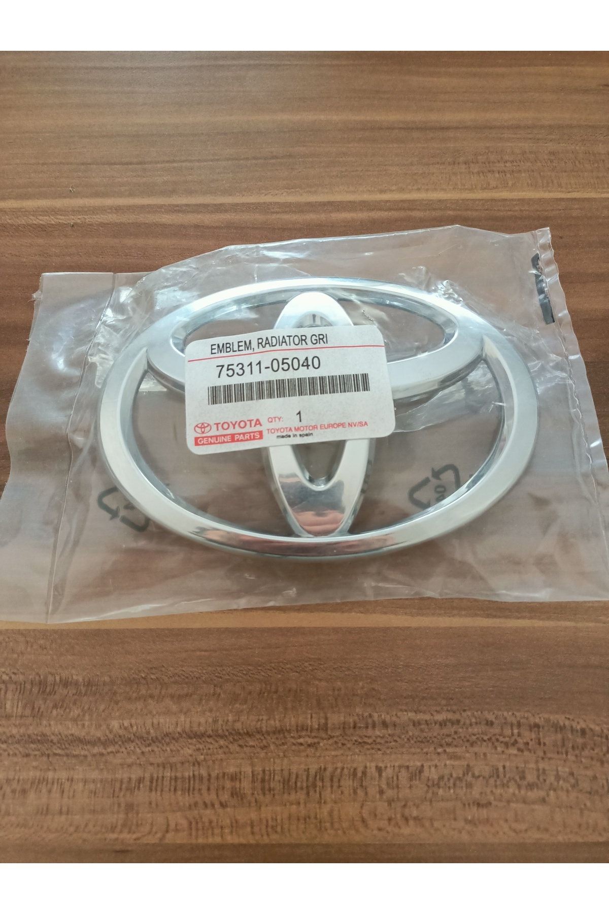 Corolla Ön Amblem 13 - 19 Yılları Arası Araçlara Uyumlu Toyota Corolla Arma Logo Ön Panjur A KALİTE
