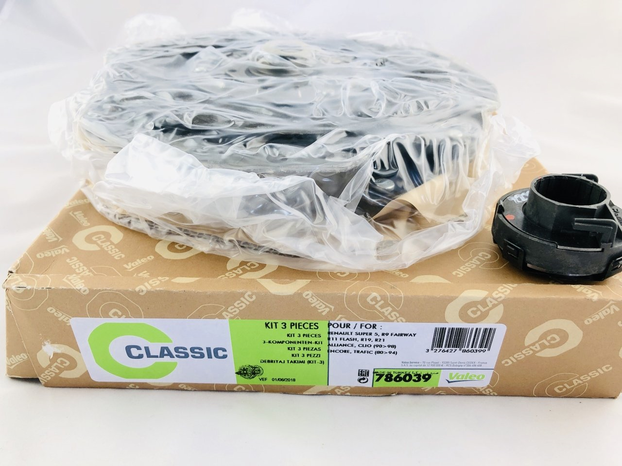 Debriyaj Set R11-Flas-Mngr 1.7-R19-Mgn 1.6-Carizma Valeo 786039