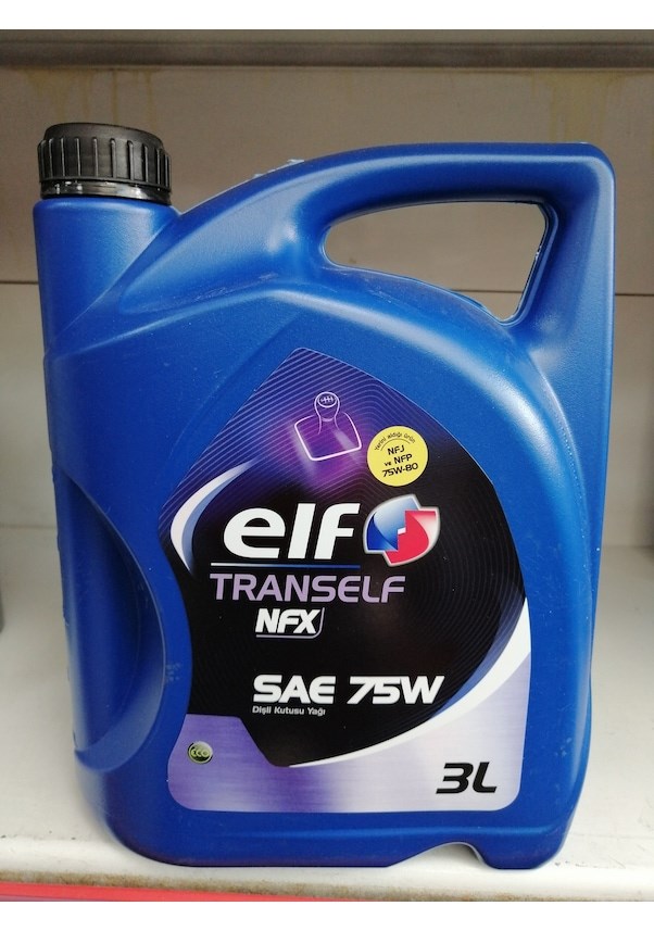 Elf 75W-80 Nfj Sanzıman Yagı 3Lt Eylül 2021 Üretim Tarihlidir.
