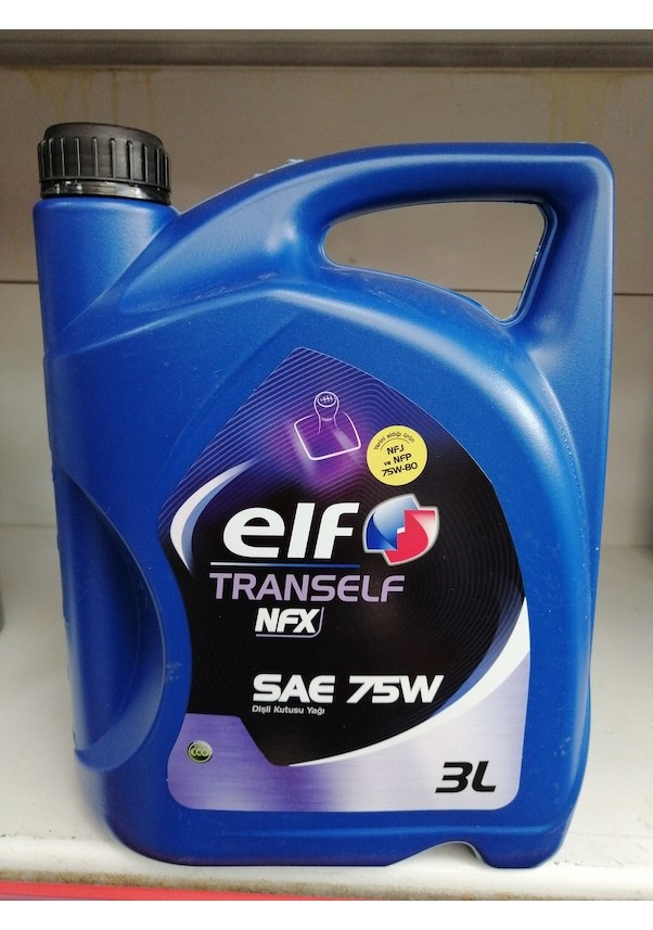 Elf 75W-80 Nfj Sanzıman Yagı 3Lt Eylül 2021 Üretim Tarihlidir.