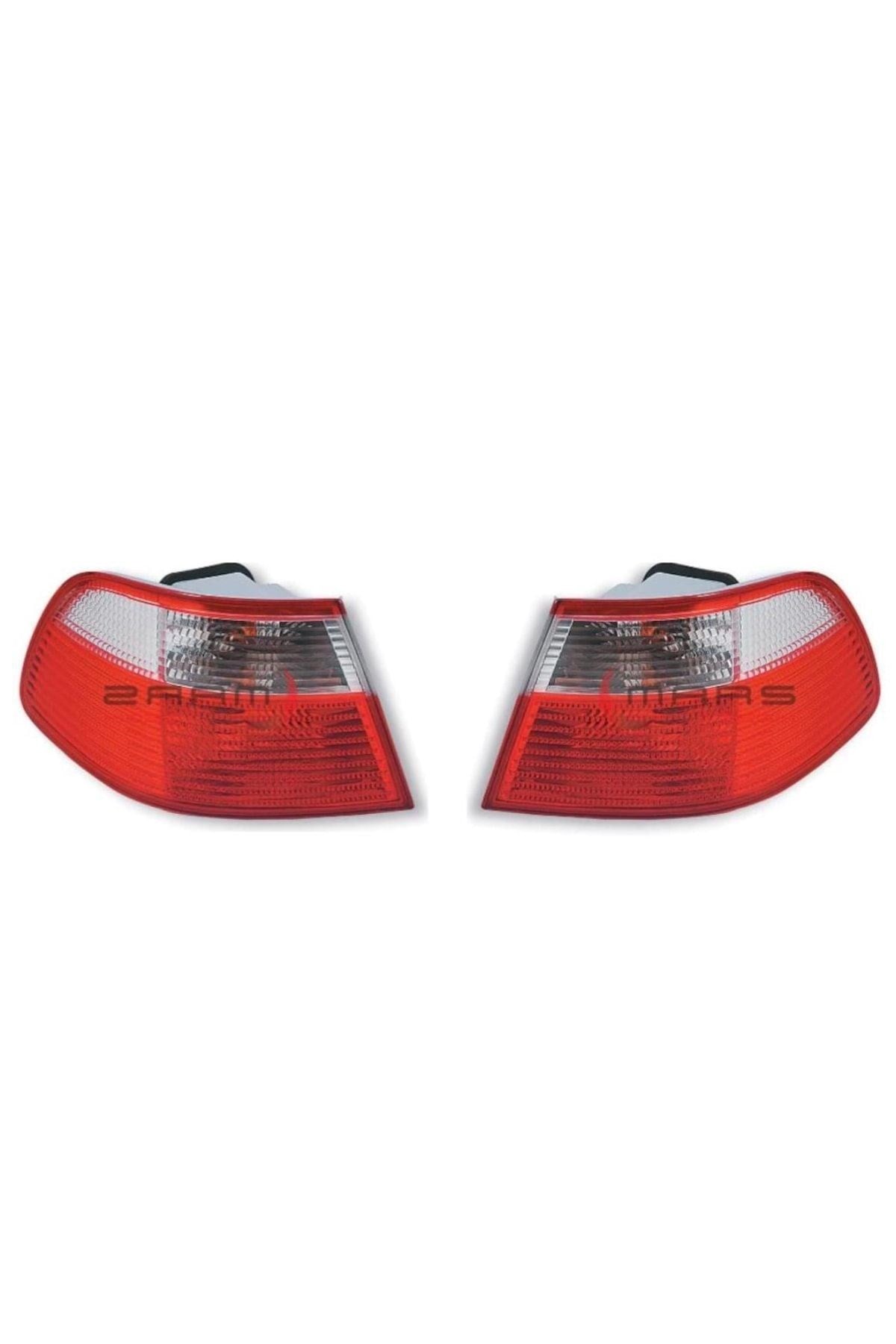 Fiat Albea Sağ + Sol Dışa Arka Stop Lambası Takımı 2002--2006-Uyumlu