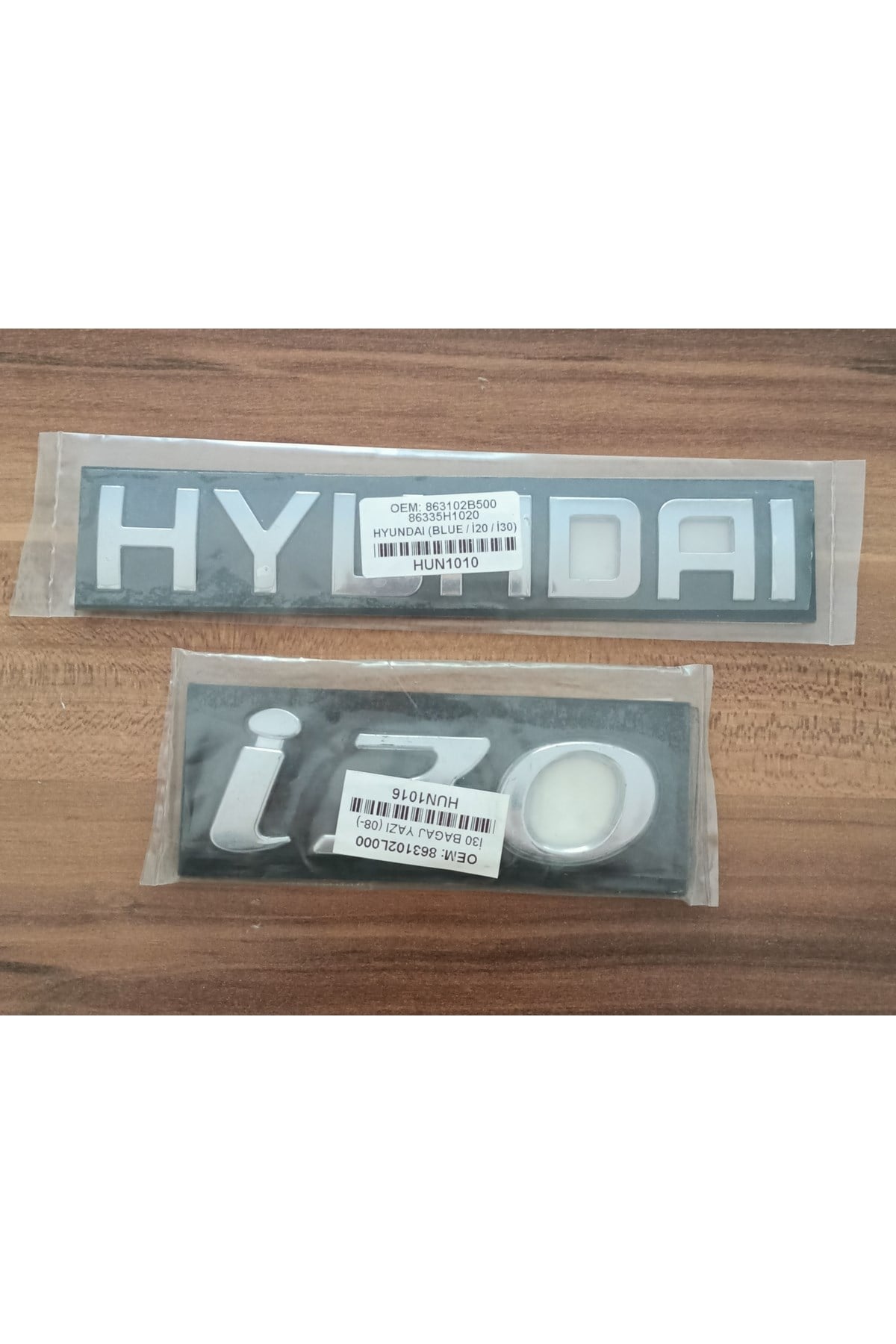HYUNDAİ İ30 BAGAJ YAZISI 2Lİ TAKIM 2008 VE SONRASI YILLAR HYUNDAİ İ30 YAZI