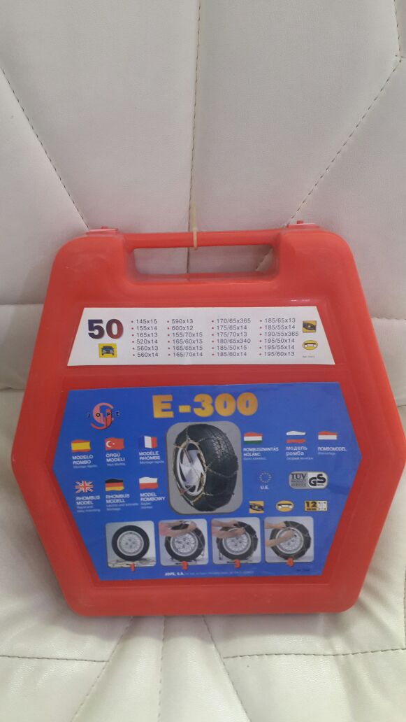 Jope İspanya Malı Yüksek Kalite Kar Patinaj Zinciri 40 ve 50 Numara