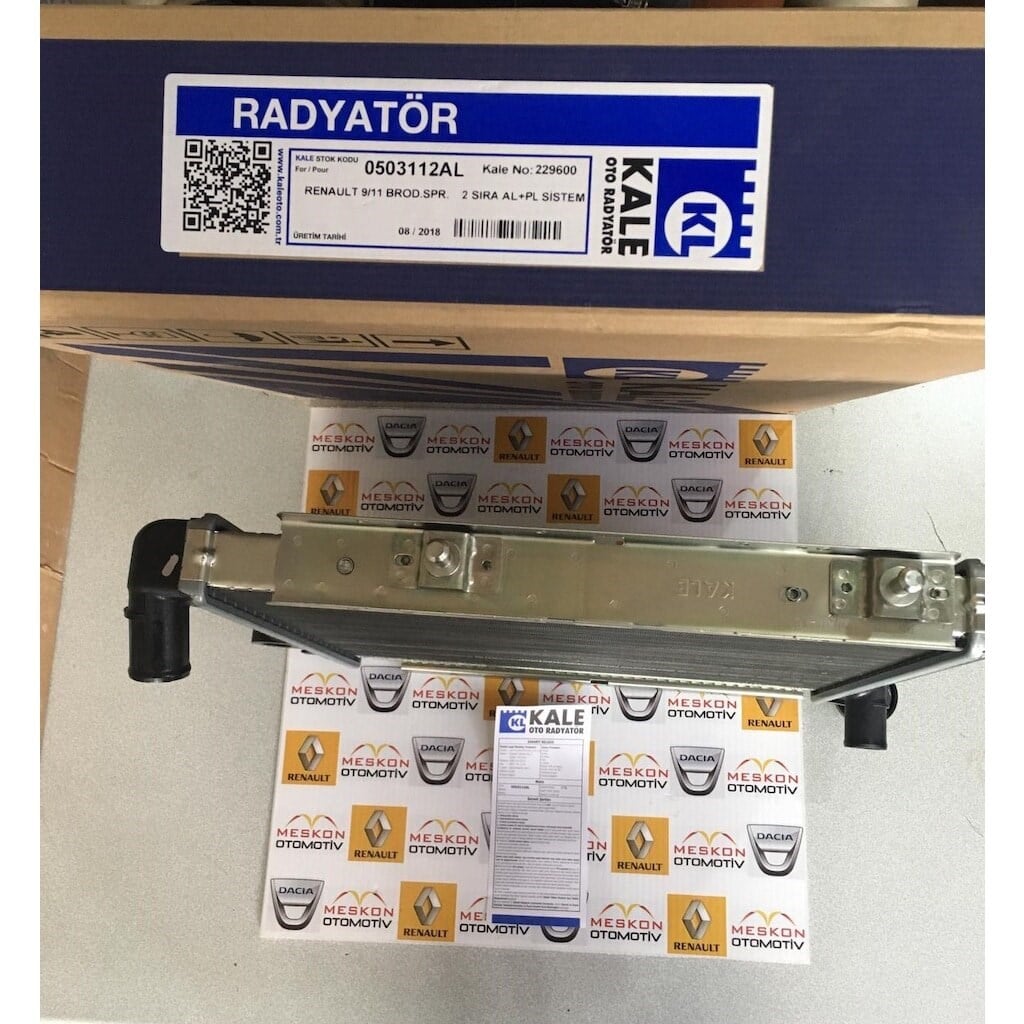 Kale 0503112Al R9 R11 Su Radyatörü (2 Sira Al + Pl Sistem ) 317318091