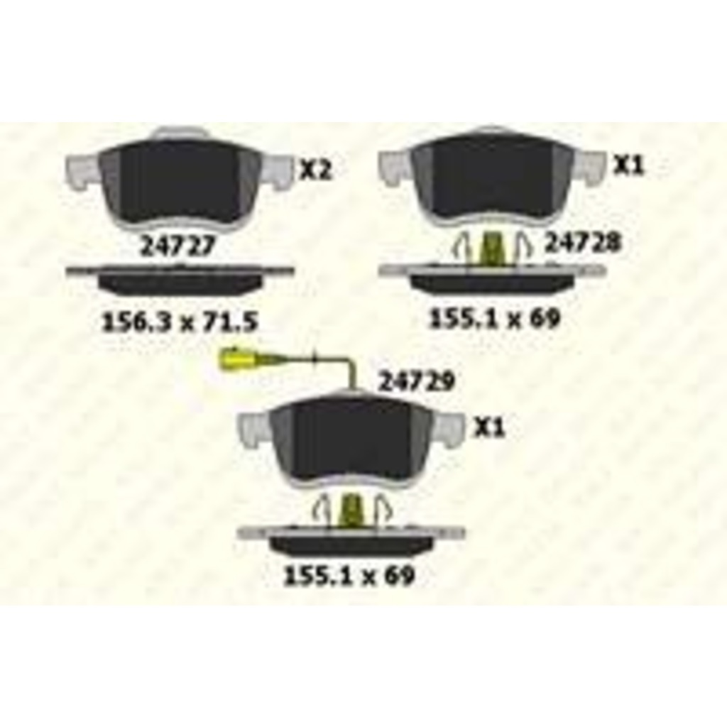 Kale On Balata Fiat 500L 12 Doblo3 2010-Combo 12 Cift Fisl . N11.17454