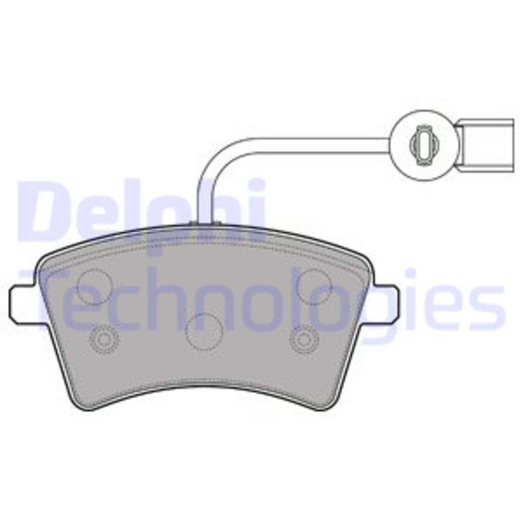 On Balata Renault Kangoo 1.5Dci 2013 ve Sonrasi Delphi Lp2504