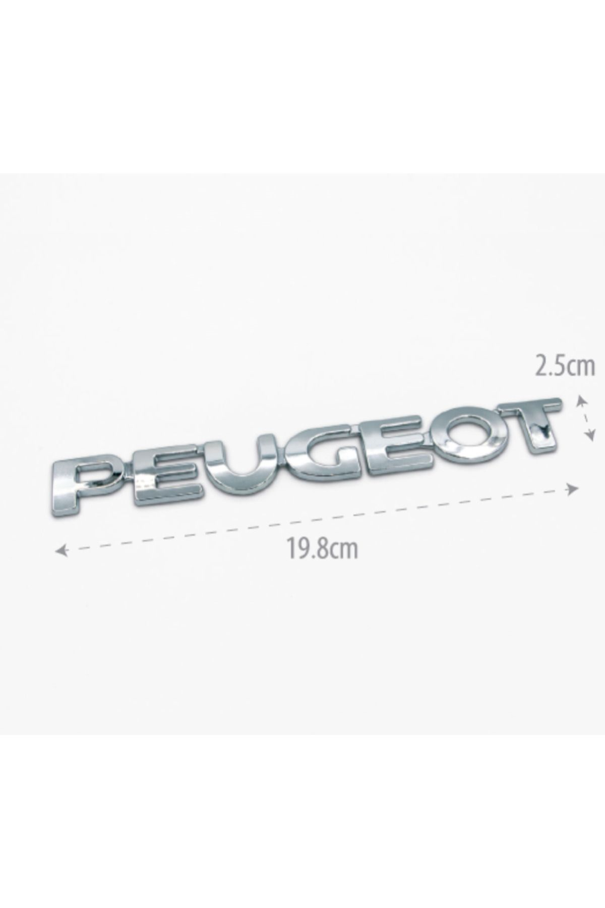 Peugeot Bagaj Yazı ( 206) 1998 ve 2006 Modeller İçin Uyumlu