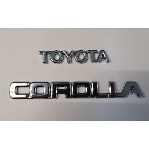Pys Toyota Corolla Efsane Kasa (92-98) Bagaj Yazıları