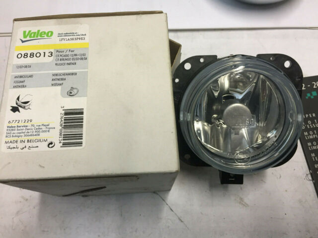 Sıs Lambası Sol/sag [valeo 088013] Partner2/Berlingo2 (03-07)