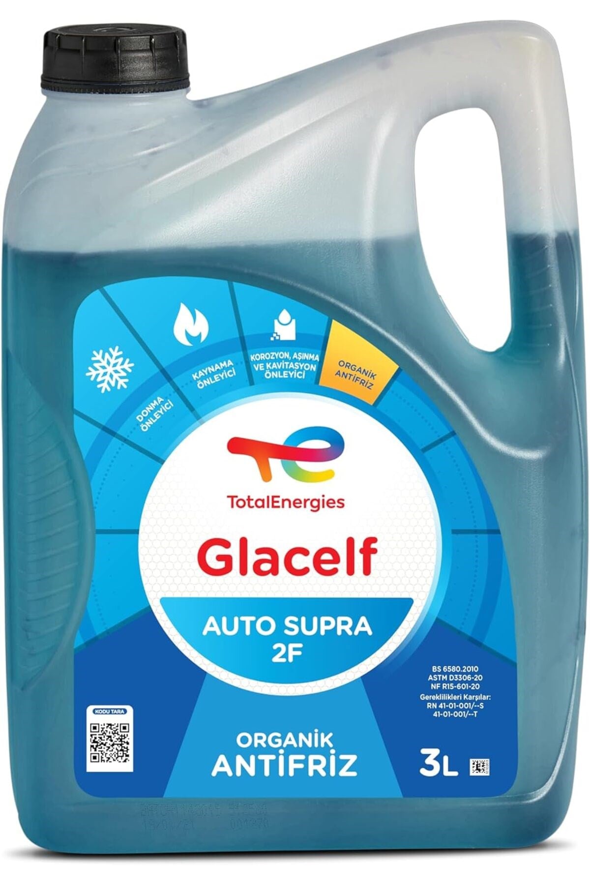 Total Eco Bs Mavi Antifriz 3 Litre Ağustos 2025 Üretim
