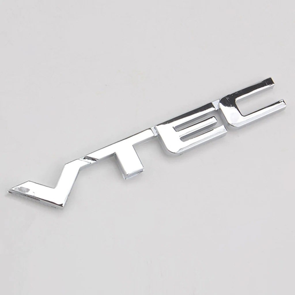 V Tec Yazısı (11Cm X 1,5Cm) Honda Grubu (2001-2006) [Pys]