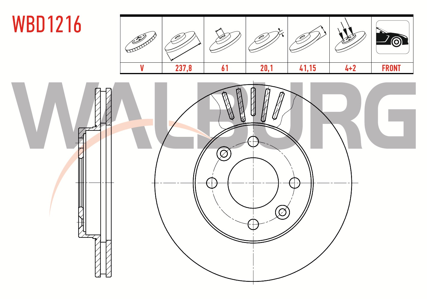 Walburg On Disk 2 Ad Kangoo 1.5 Dci Clio2- Symbol2- Megane1-R9