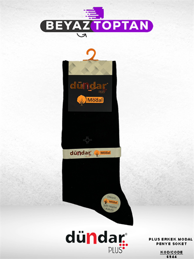 Dündar Plus Erkek Modal Soket Siyah