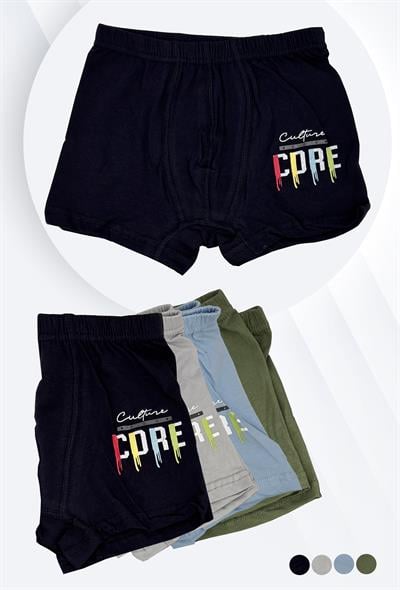 LUXXA ERKEK ÇOCUK BOXER 3LÜ