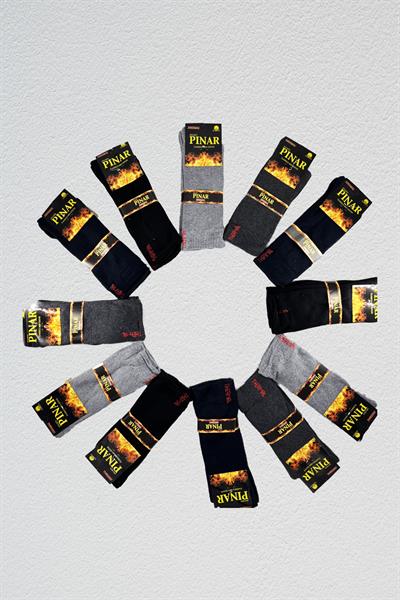 Pınar Erkek Termal Çorap Soket 12'li (40-44)