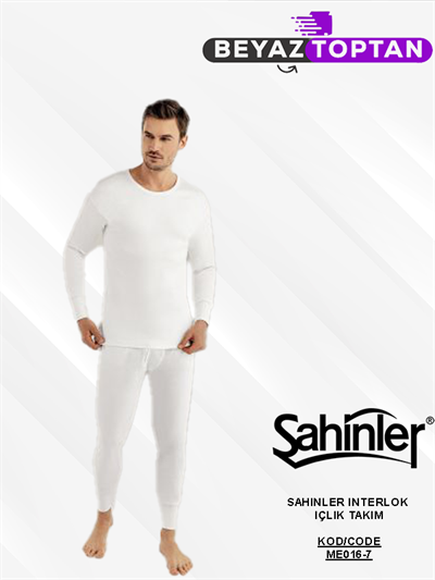 Şahinler Uzun Manşetli İnterlok İçlik Takım (Tayt ve Fanila)