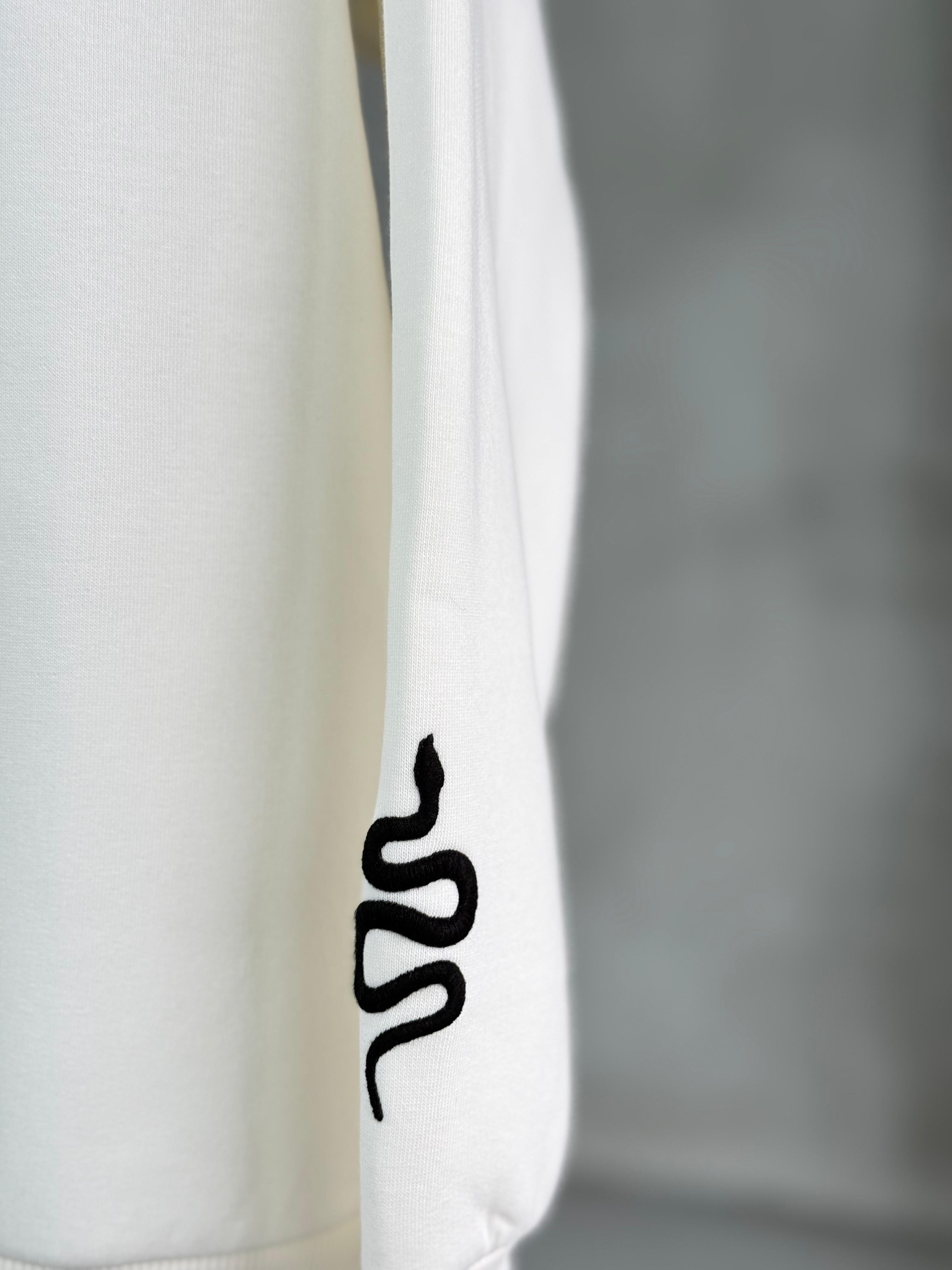 Actual Nakışlı Oversize Sweatshirt (Ekru)