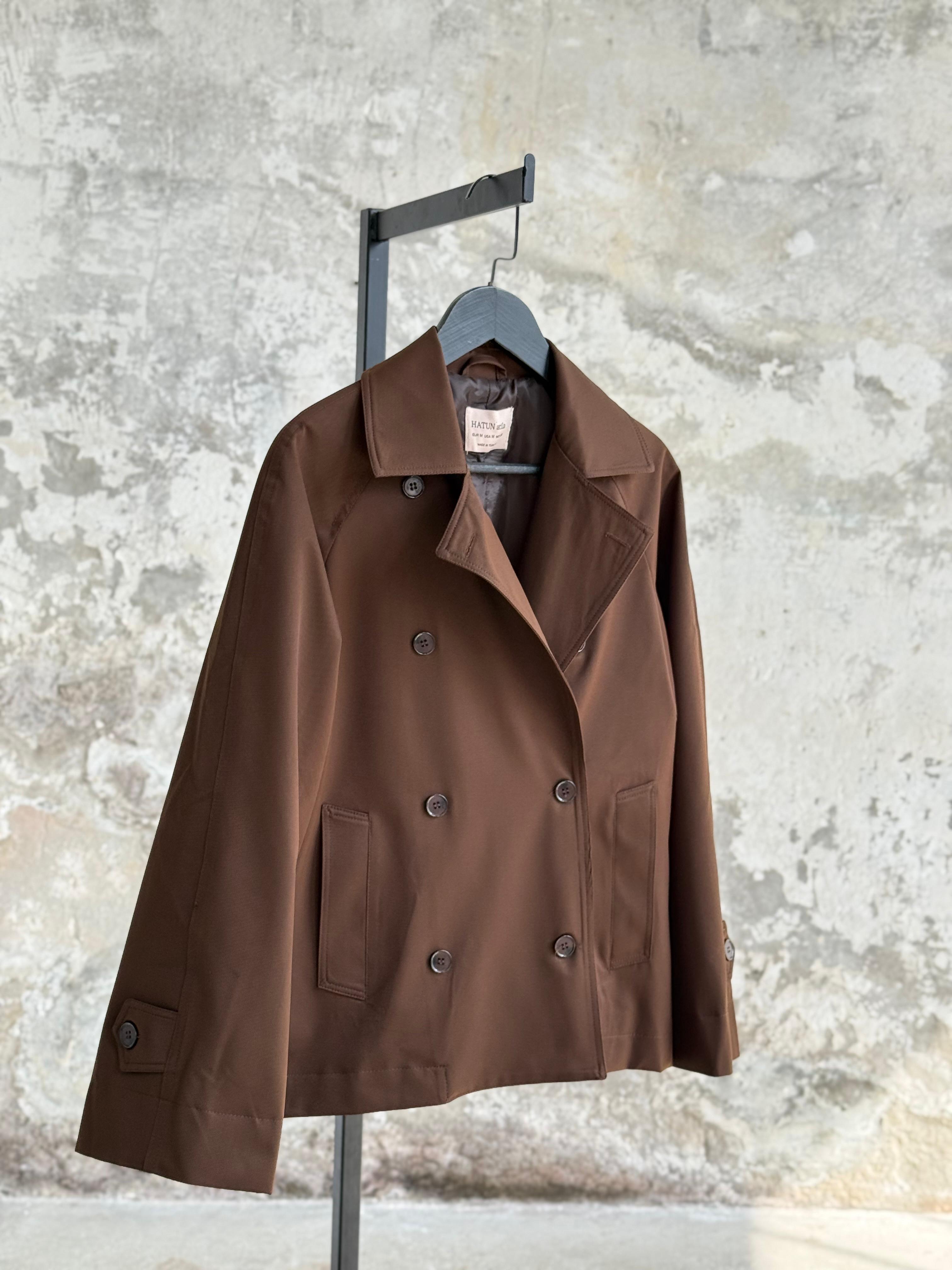 Marka Model Premium Kalite Trenç (Kahve)