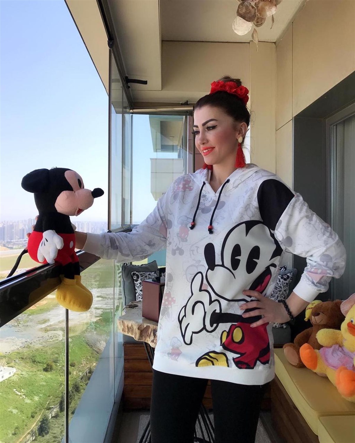 Mickey Mouse  Kapşonlu Sweatshirt