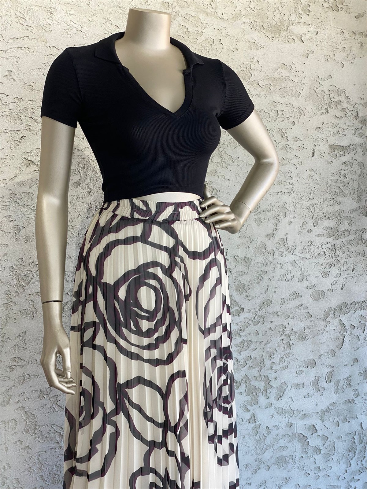 Polo Yaka Tshırt(Siyah)