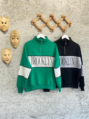  BROOKLYN YEŞİL SWEAT