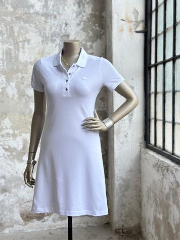  Marka Model Polo Yaka Elbise (Beyaz)