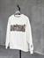 Actual Nakışlı Oversize Sweatshirt (Ekru)