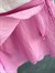 İçi Şortlu Volanlı Anvelop Etek (Pembe)