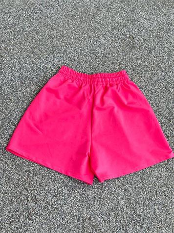 Basic Belden Lastikli Şort (Fuşya)