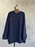 Basic Manşet Kollu Yırtmaç Detaylı Sweat (Lacivert)