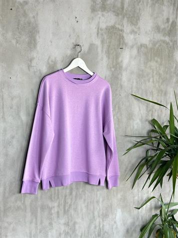 Basic Model Kadın Sweat (Lila)