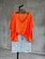 Basic Oversize Merserize Triko (Turuncu)