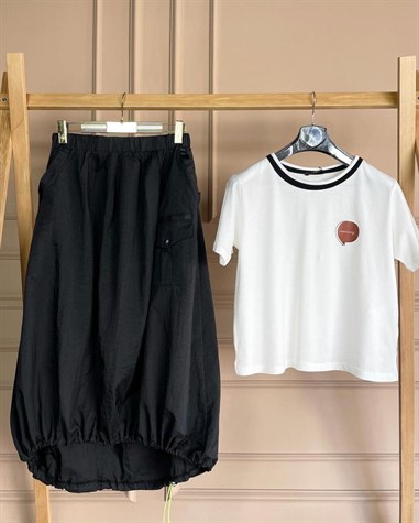 Basic Penye Tshirt (BEYAZ)