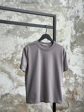 Dilvin Basic Tişört (Siyah/Gri)