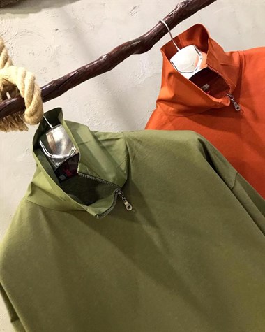 Boğaz Detaylı Penye Sweat (YEŞİL&KİREMİT&BORDO)