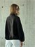 Gold Düğmeli Premium Bomber Ceket  (Siyah)